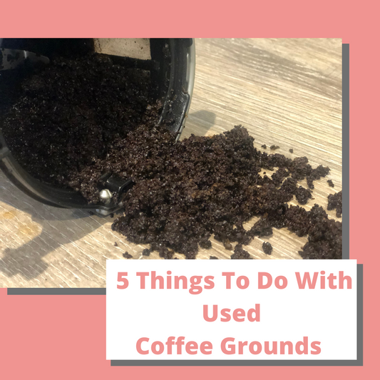 5 things to do with your used coffee grounds