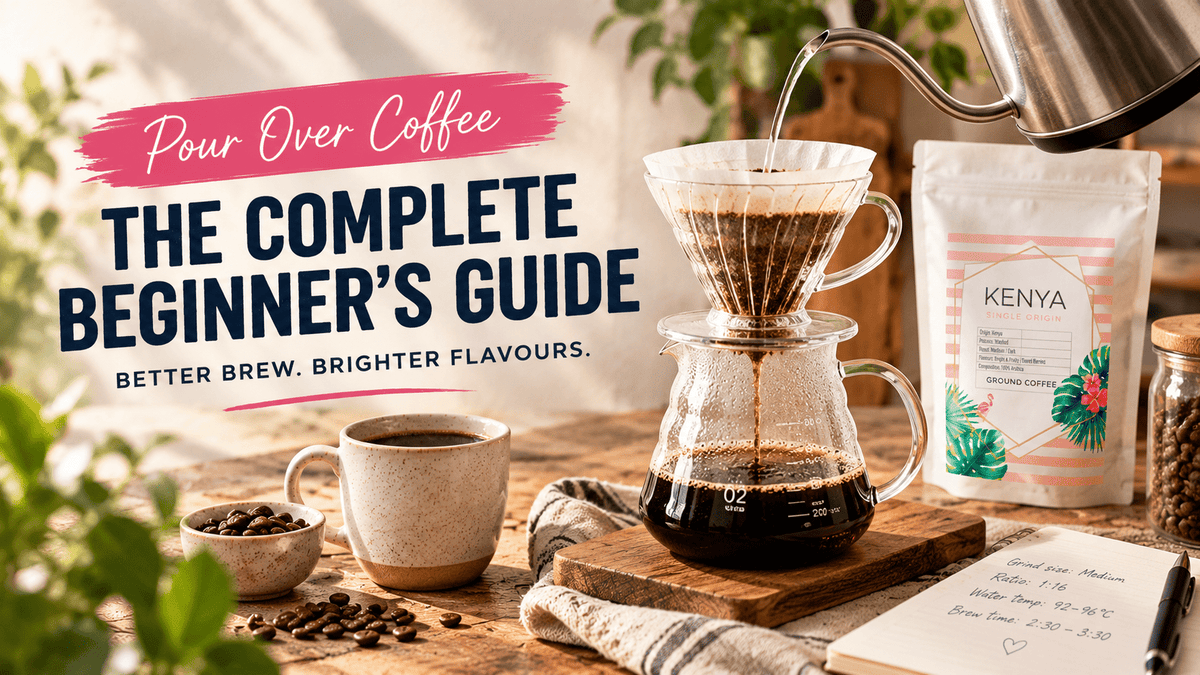 Pour Over Coffee: The Complete Beginner's Guide - Coffee Flamingo