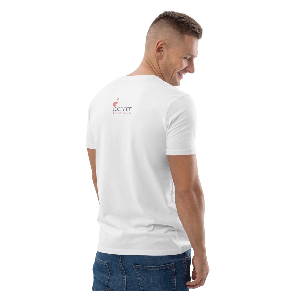 Classic Unisex Coffee Flamingo Tee - Coffee FlamingoS