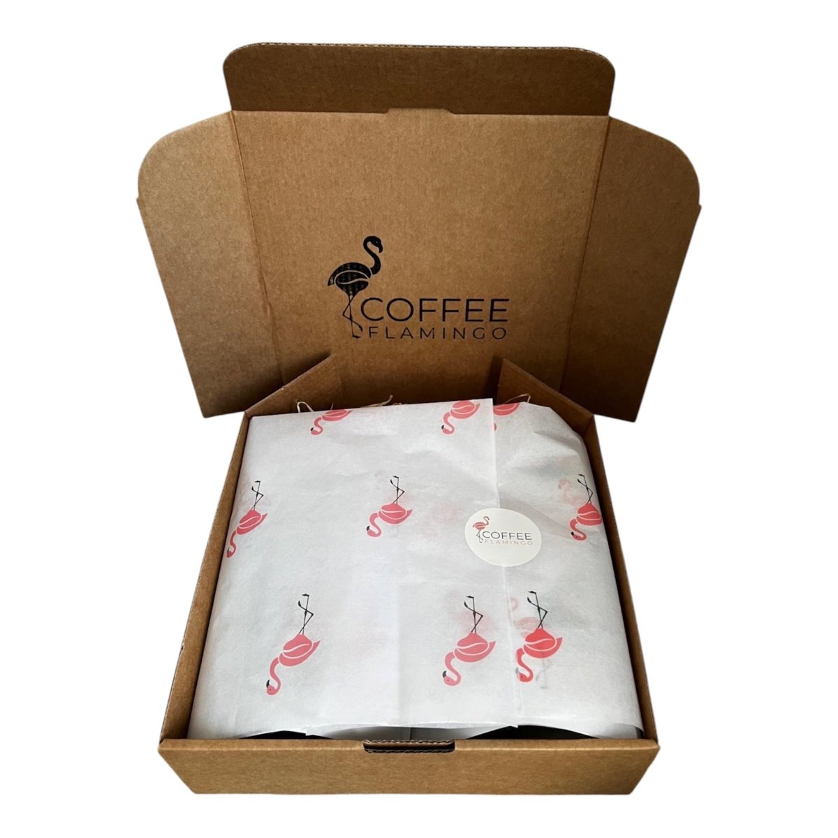 Christmas Coffee & Chocolate Hamper - Coffee FlamingoWhole BeanPeru Coffee & Dark Chocolate