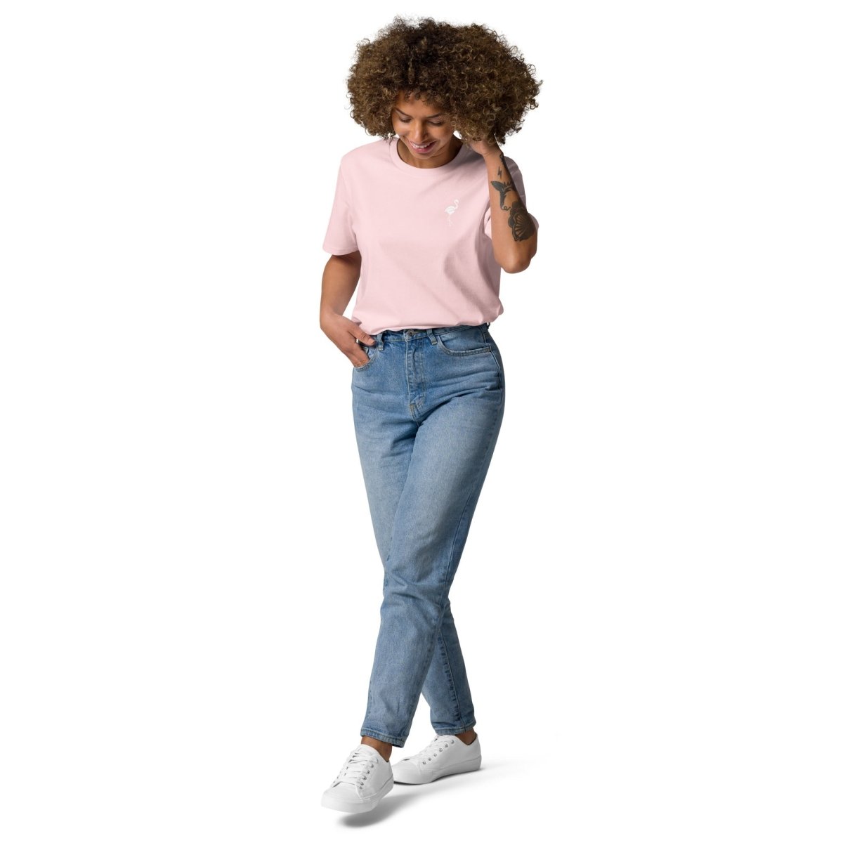 Classic Coffee Flamingo Unisex Tee - Coffee FlamingoPinkS