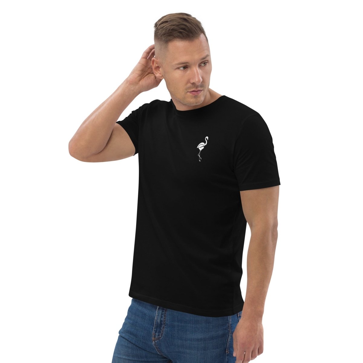 Classic Coffee Flamingo Unisex Tee - Coffee FlamingoPinkS