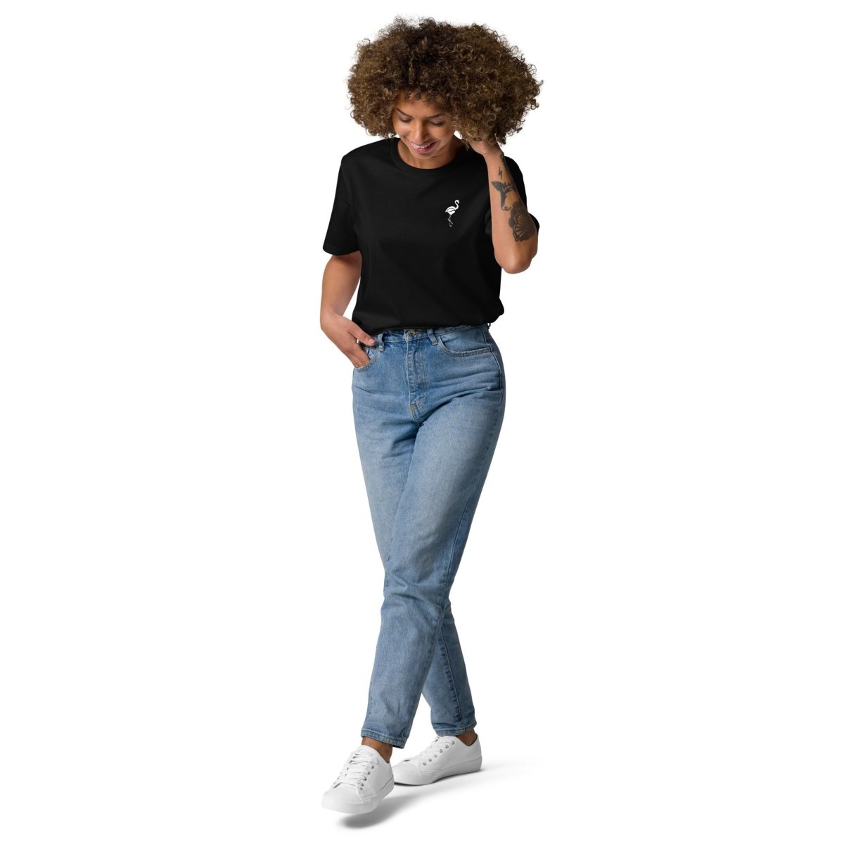 Classic Coffee Flamingo Unisex Tee - Coffee FlamingoBlackS