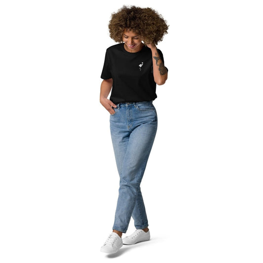 Classic Coffee Flamingo Unisex Tee - Coffee FlamingoBlackS