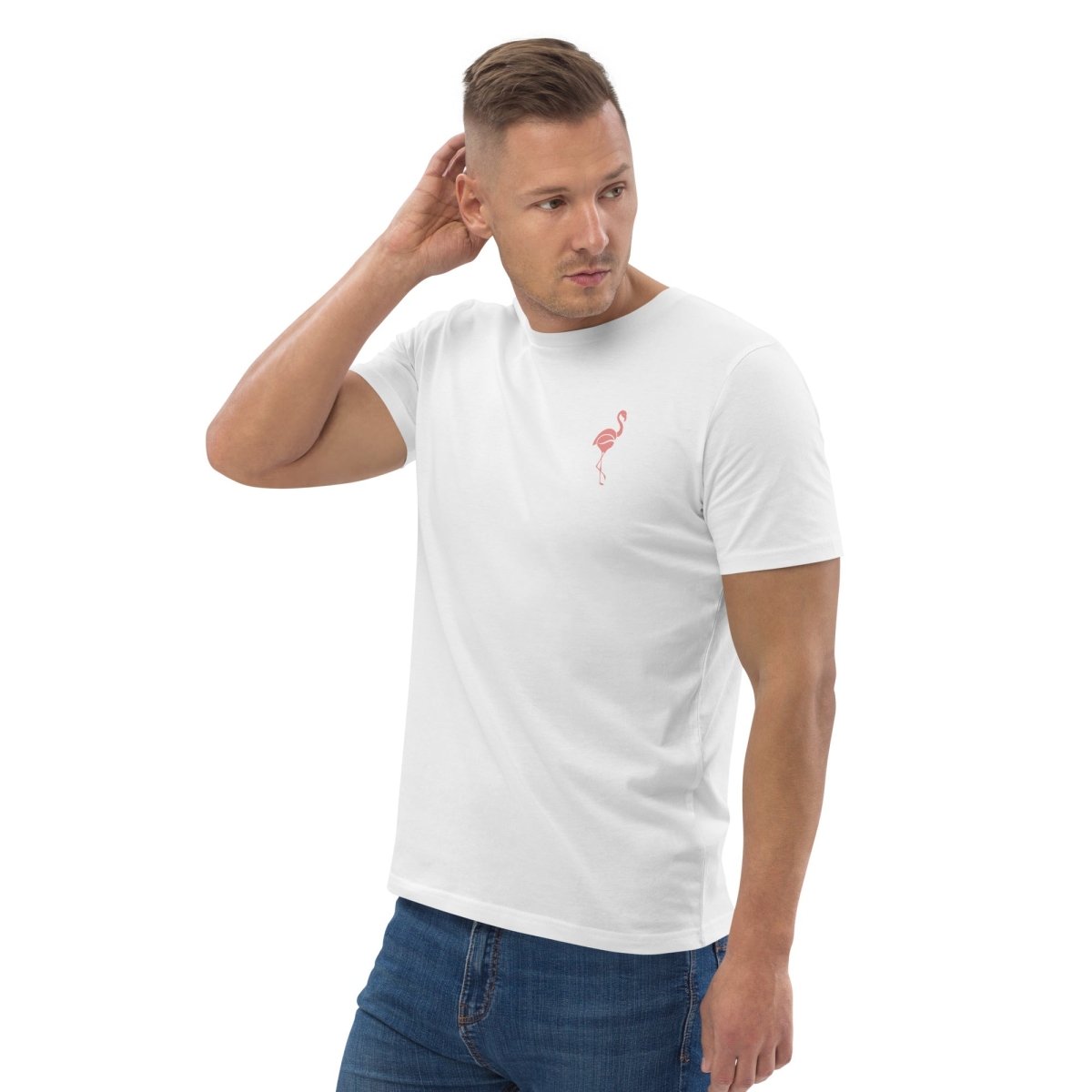 Classic Unisex Coffee Flamingo Tee - Coffee FlamingoS