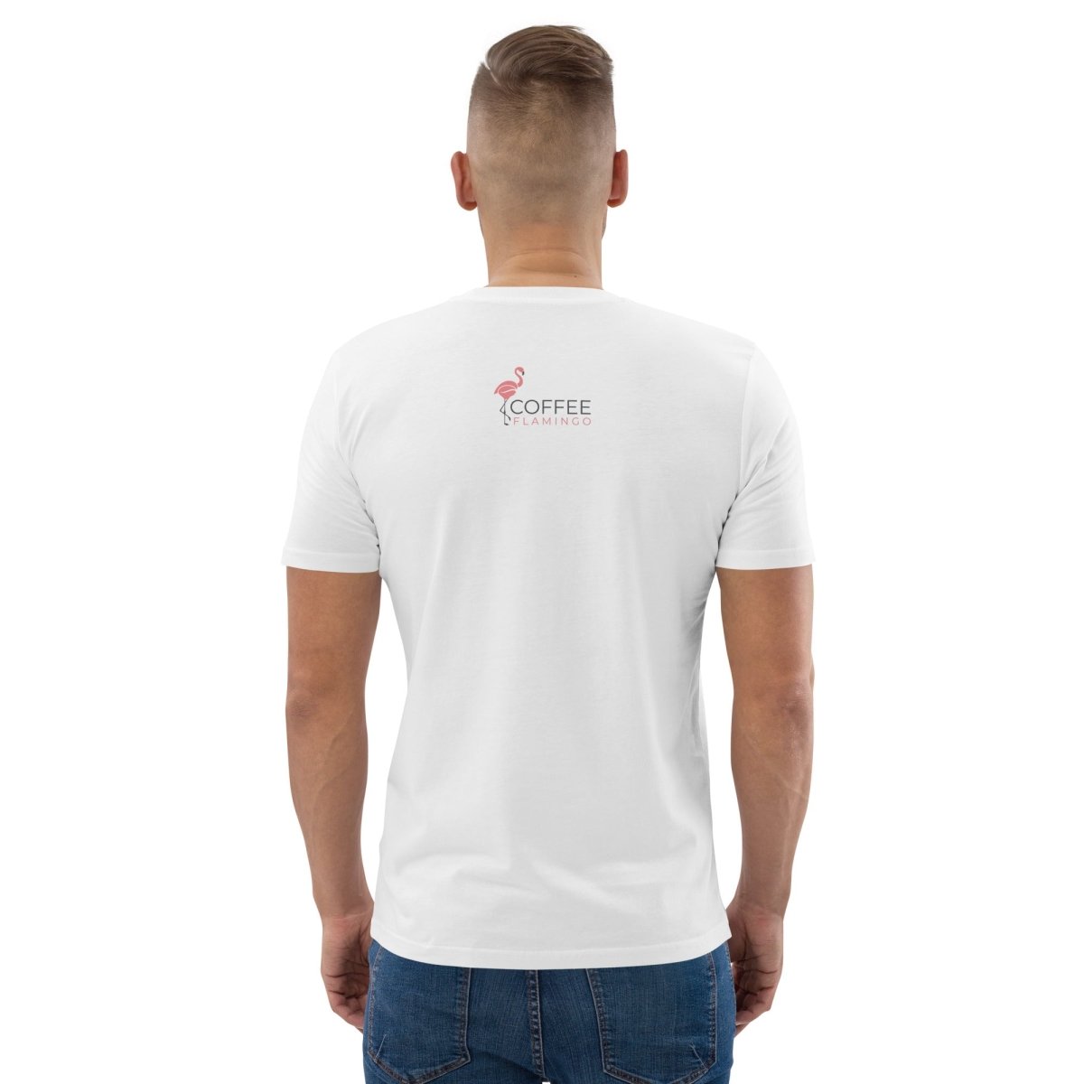 Classic Unisex Coffee Flamingo Tee - Coffee FlamingoS