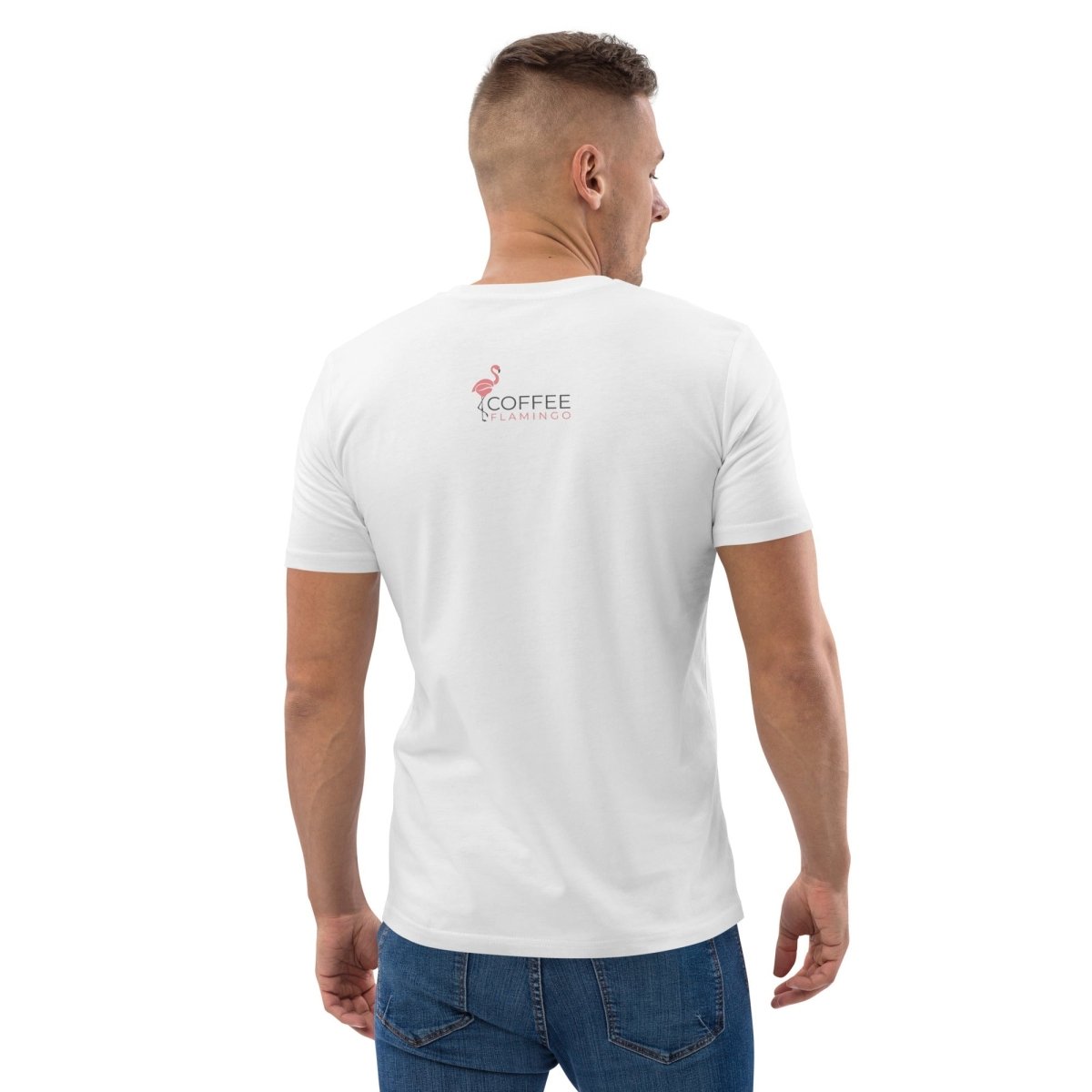 Classic Unisex Coffee Flamingo Tee - Coffee FlamingoS