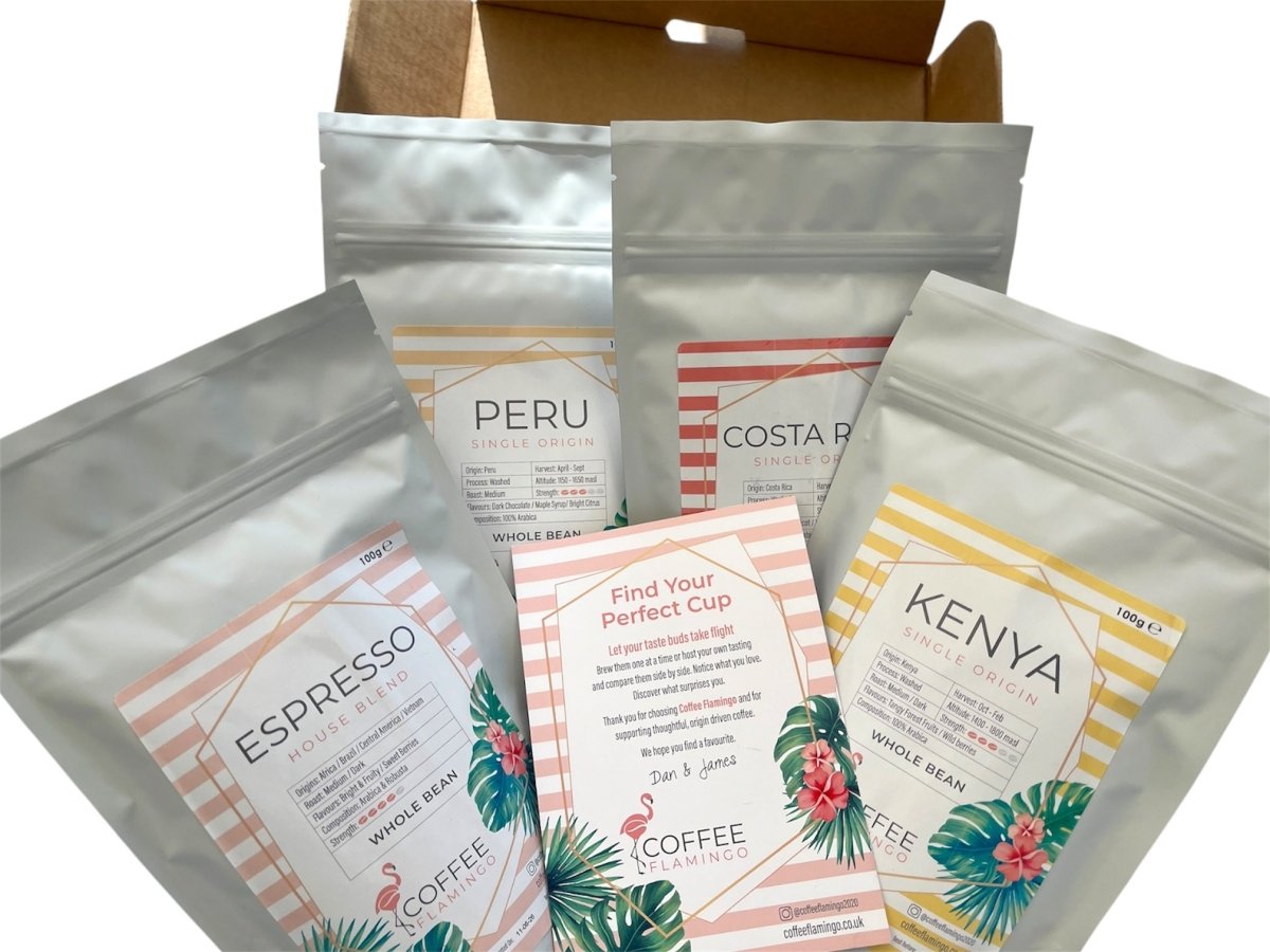 Coffee Flight - Coffee FlamingoWhole Bean
