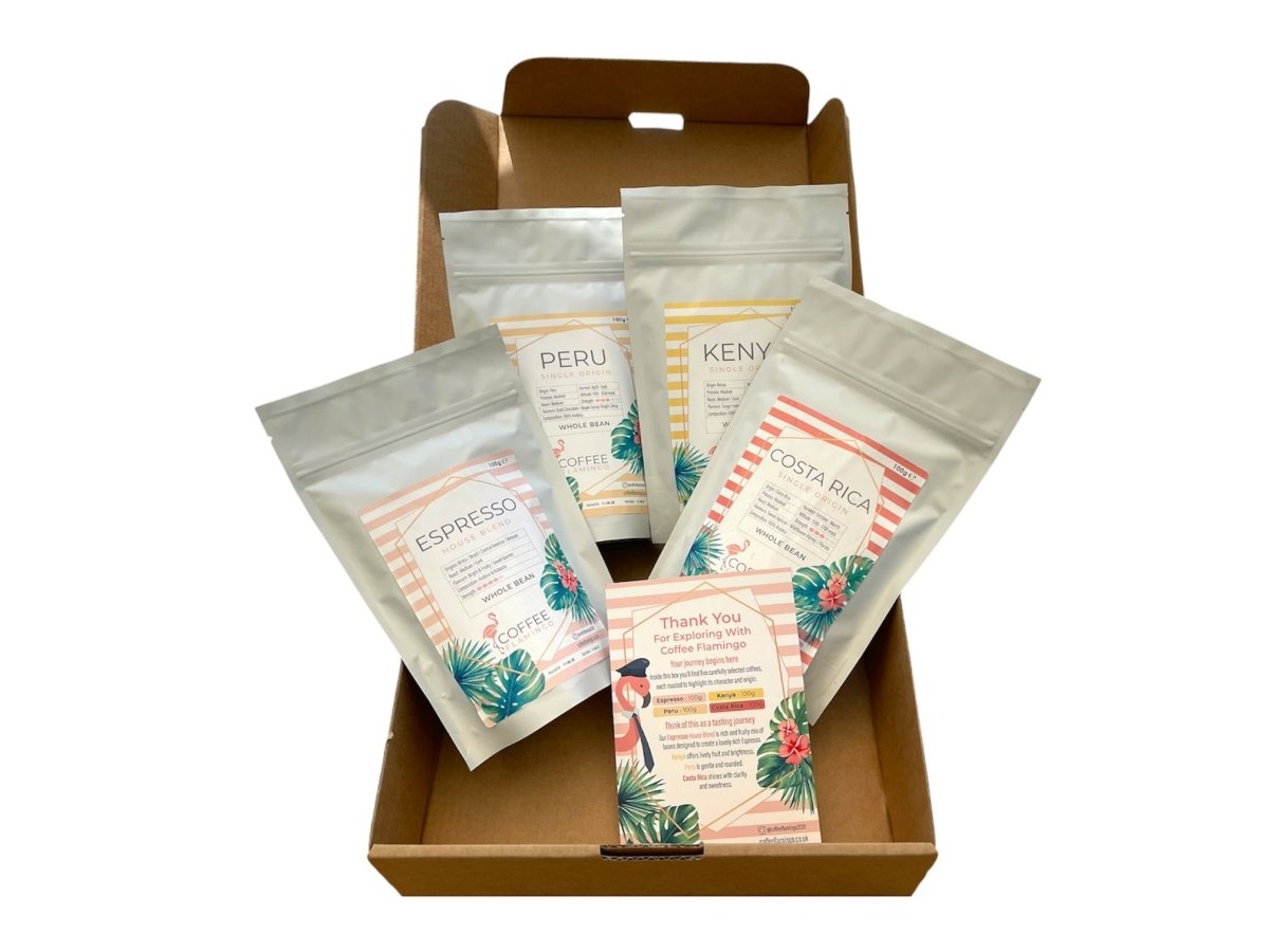 Coffee Flight - Coffee FlamingoWhole Bean