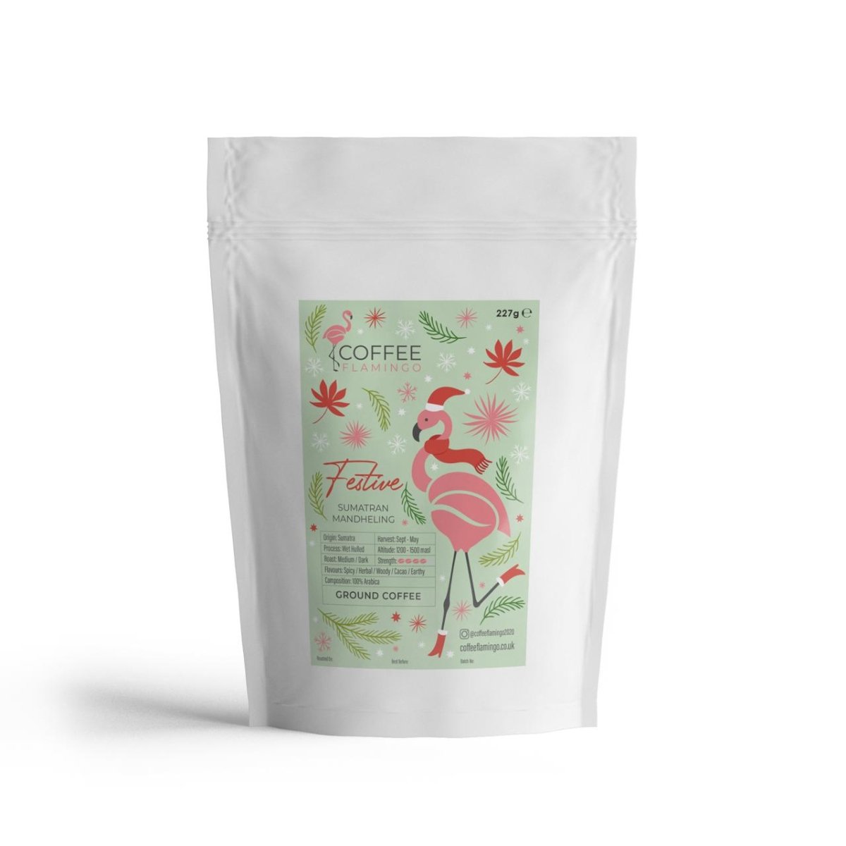 Festive Sumatra - Coffee Flamingo227gBean