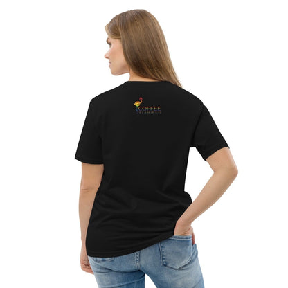 Unisex Pride colour T-shirt - Coffee FlamingoBlackS